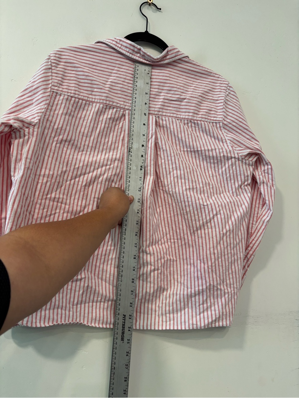 Frank & Eileen Silvio Long Sleeve Red White Striped Women’s Medium Untackable - Picture 6 of 6
